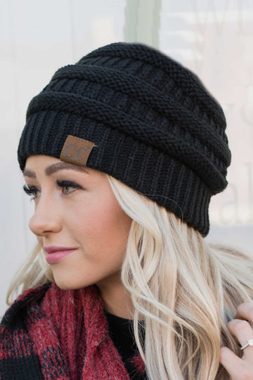 C.C. Lined Beanie