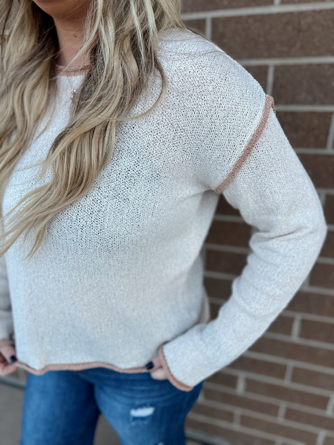 Piper Contrast Sweater