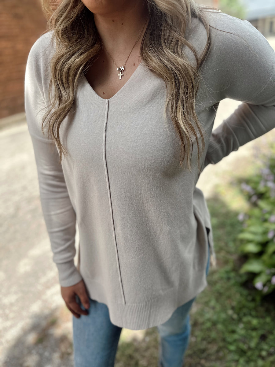 Mia V-Neck Sweater