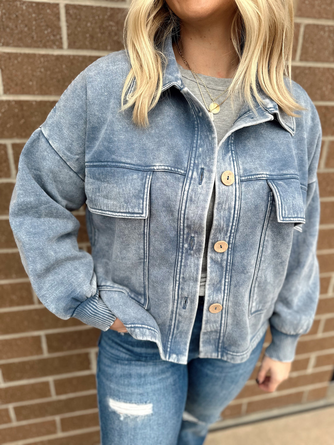 Zara Button Jacket