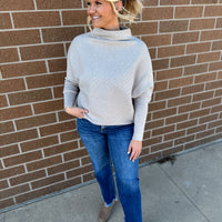 Val Mock Neck Sweater