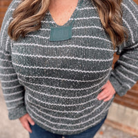 Curvy Marley Striped Sweater