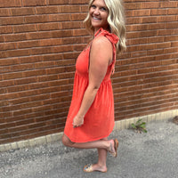 Sunset Tie Dress