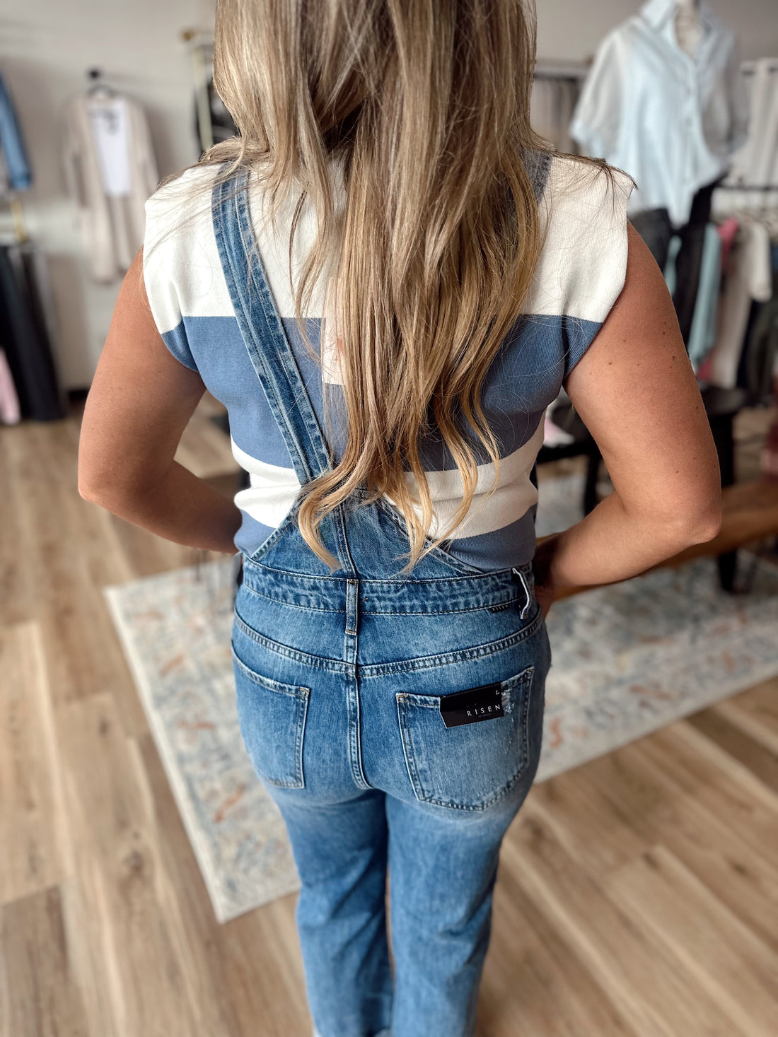 On The Go Denim Overalls