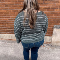 Curvy Marley Striped Sweater