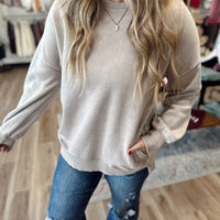 Lara Acid Wash Pullover