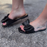 Bow Slide Sandals