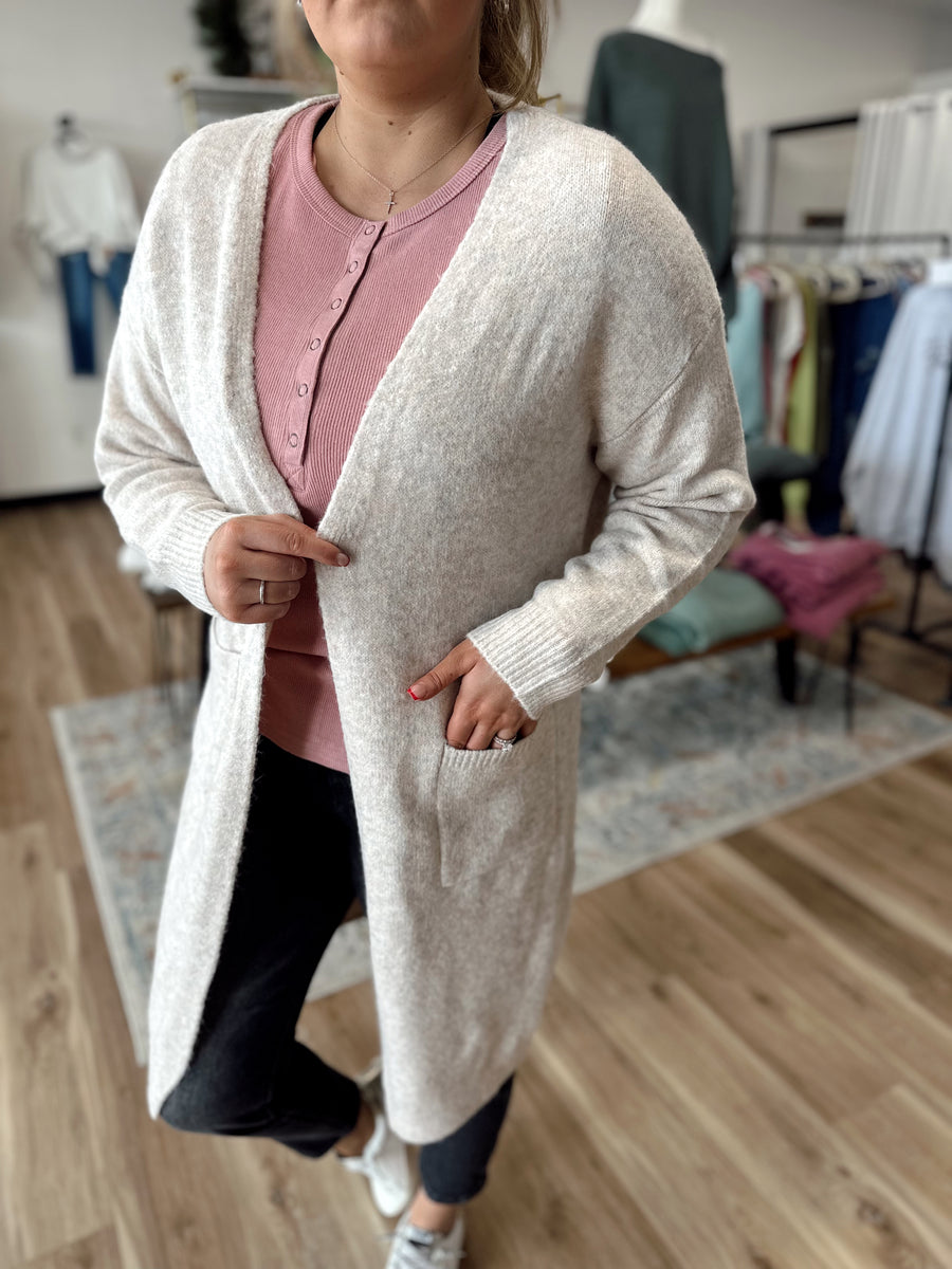 Rowen Long Line Cardigan