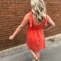 Sunset Tie Dress