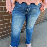 Curvy Massey Crop Jeans