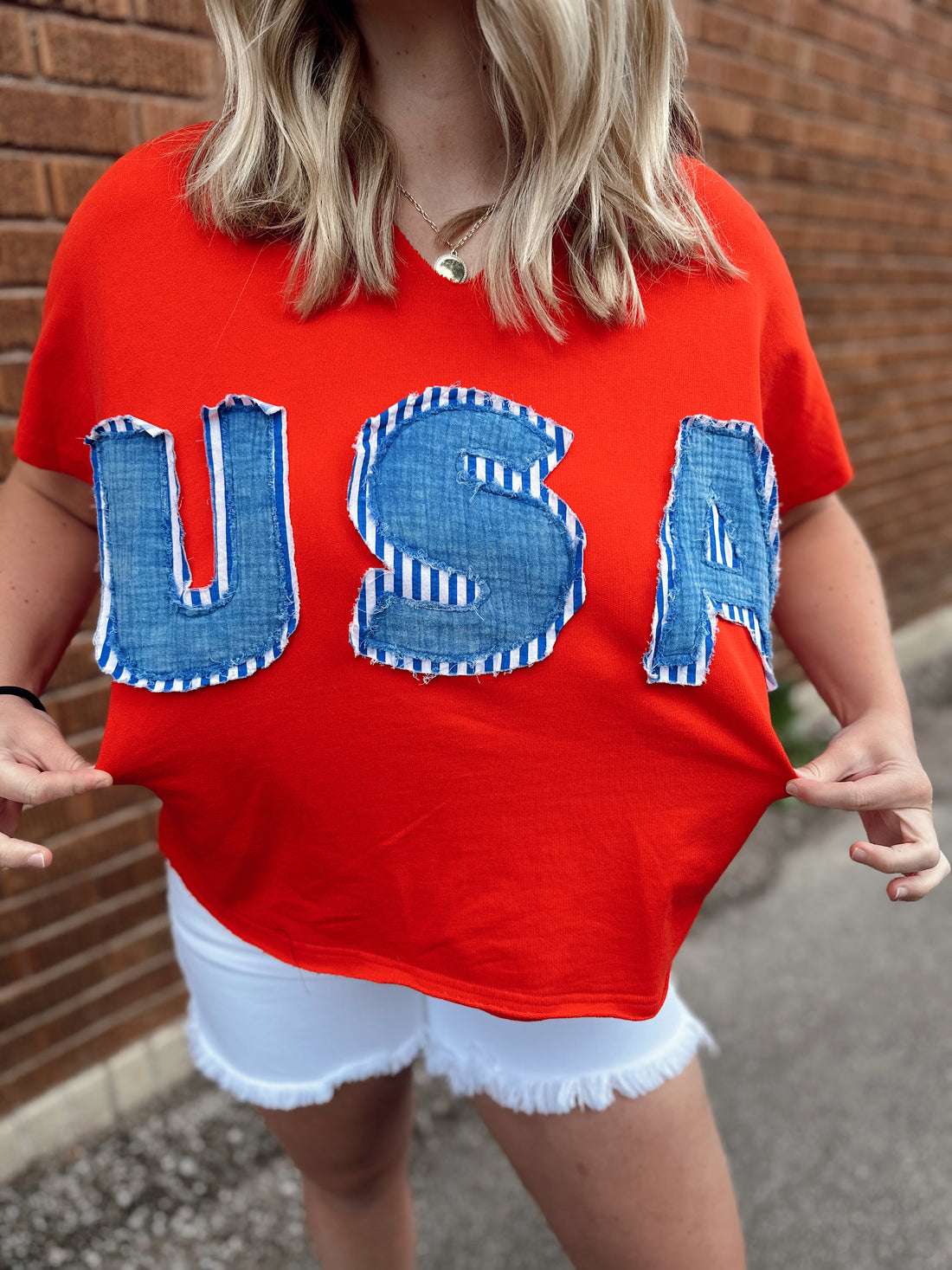 USA Patch Tee