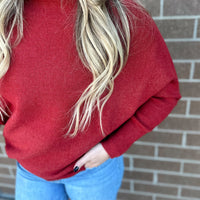 Val Mock Neck Sweater