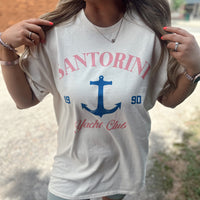 Santorini Yacht Club Tee